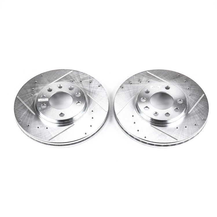 Power Stop Drilled And Slotted Brake Rotor