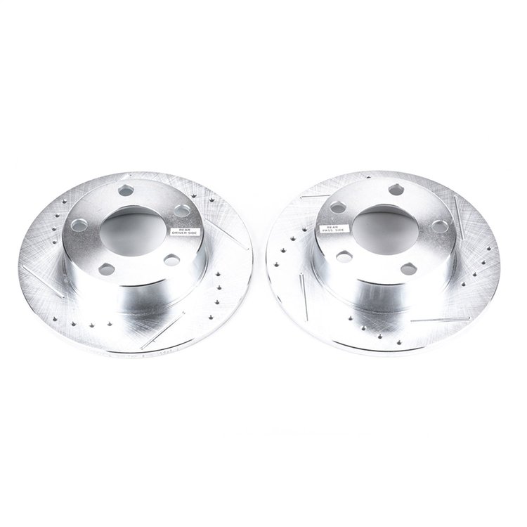 Power Stop Drilled And Slotted Brake Rotor