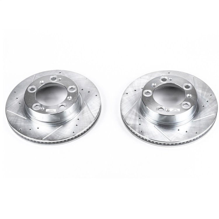Power Stop Drilled And Slotted Brake Rotor