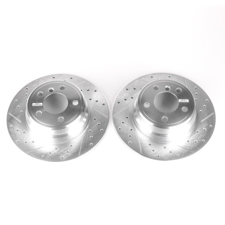 Power Stop Drilled And Slotted Brake Rotor