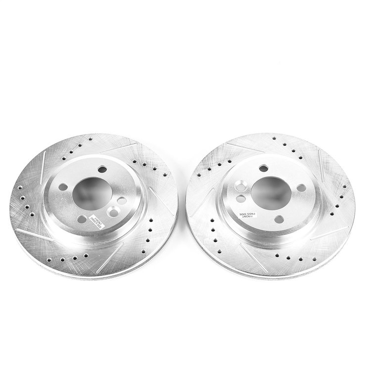 Power Stop Drilled And Slotted Brake Rotor
