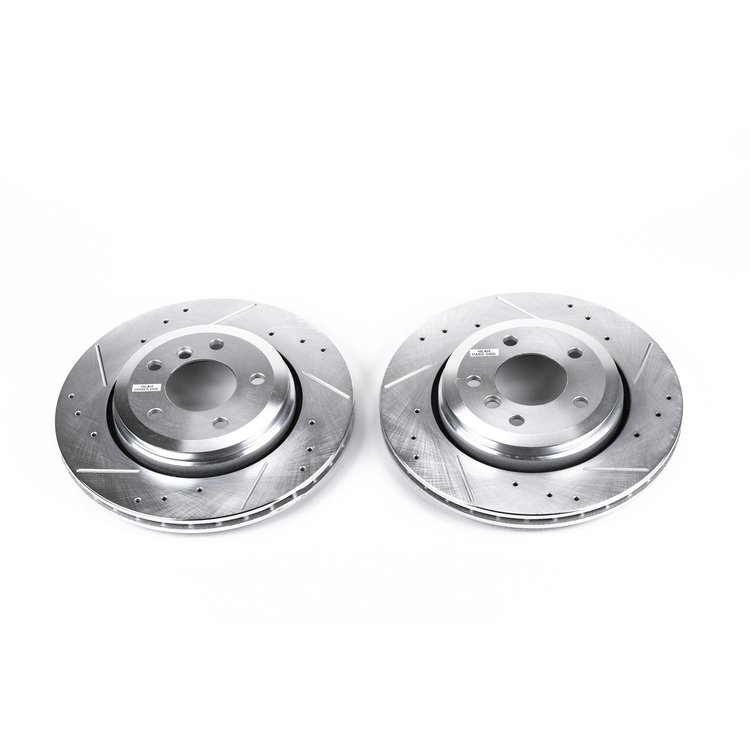 Power Stop Drilled And Slotted Brake Rotor