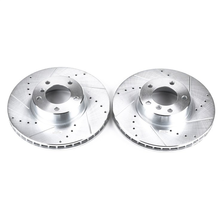 Power Stop Drilled And Slotted Brake Rotor