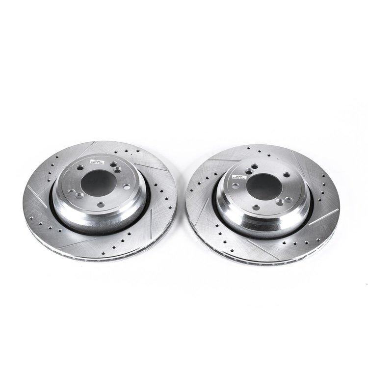 Power Stop Drilled And Slotted Brake Rotor