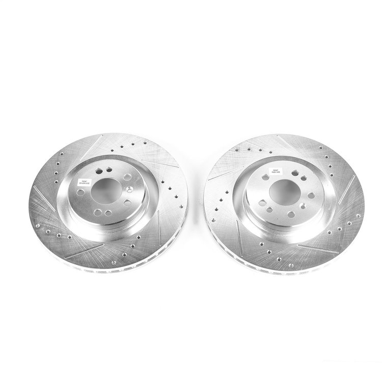 Power Stop Drilled And Slotted Brake Rotor