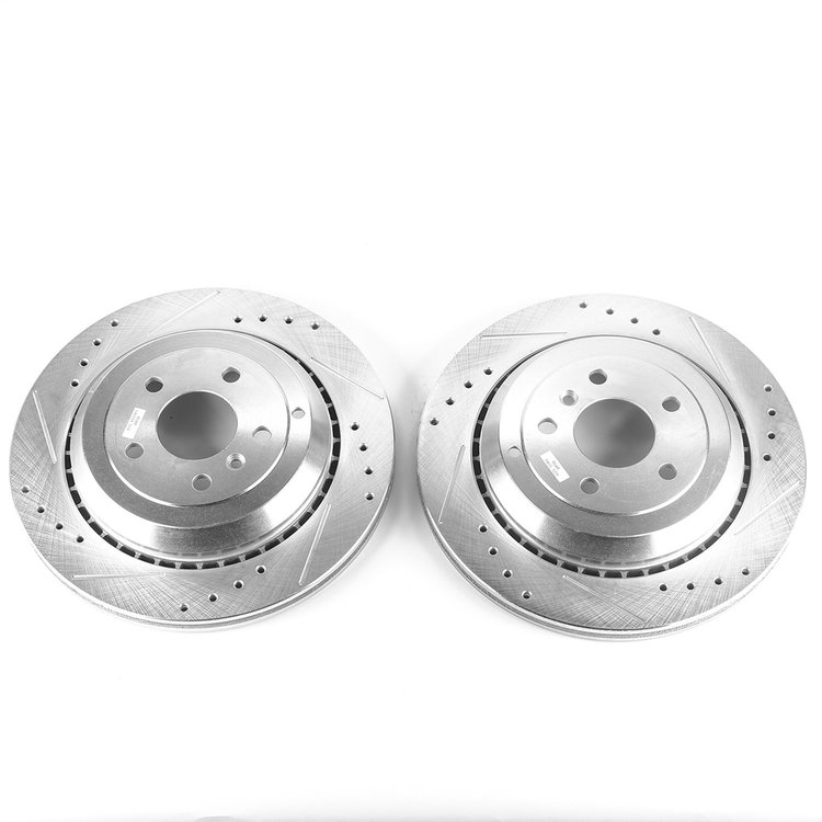 Power Stop Drilled And Slotted Brake Rotor