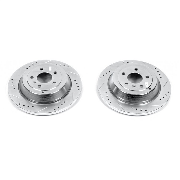Power Stop Drilled And Slotted Brake Rotor