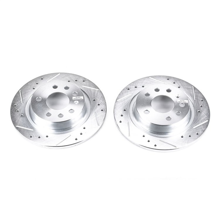 Power Stop Drilled And Slotted Brake Rotor