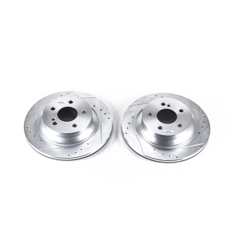Power Stop Drilled And Slotted Brake Rotor