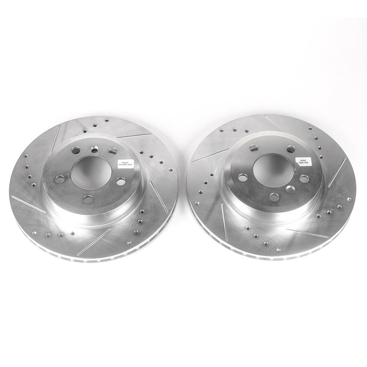 Power Stop Drilled And Slotted Brake Rotor