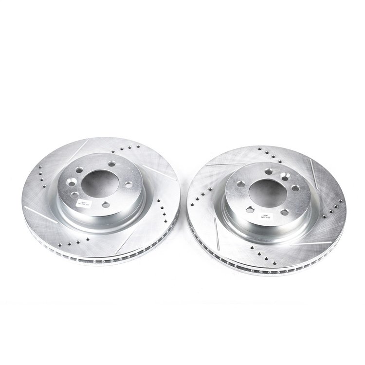 Power Stop Drilled And Slotted Brake Rotor