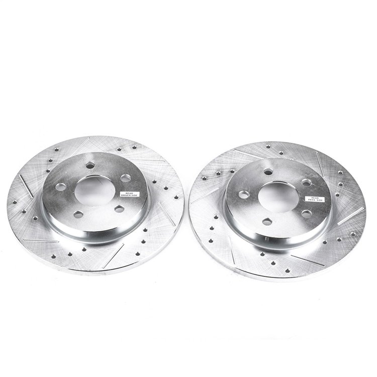 Power Stop Drilled And Slotted Brake Rotor