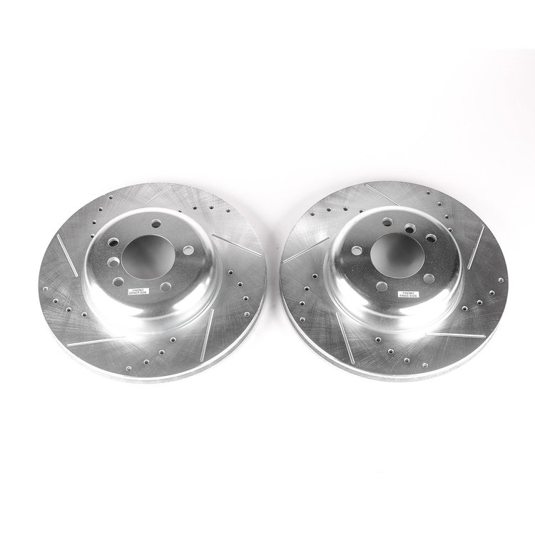Power Stop Drilled And Slotted Brake Rotor