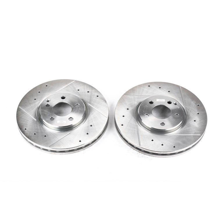 Power Stop Drilled And Slotted Brake Rotor