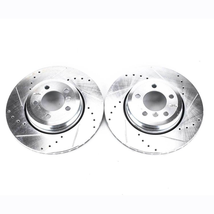 Power Stop Drilled And Slotted Brake Rotor