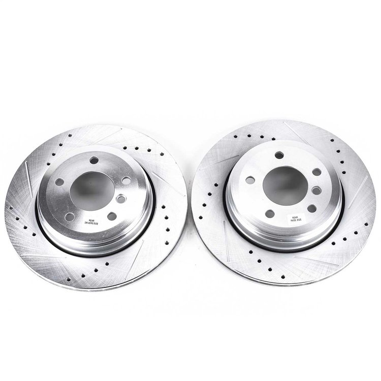 Power Stop Drilled And Slotted Brake Rotor