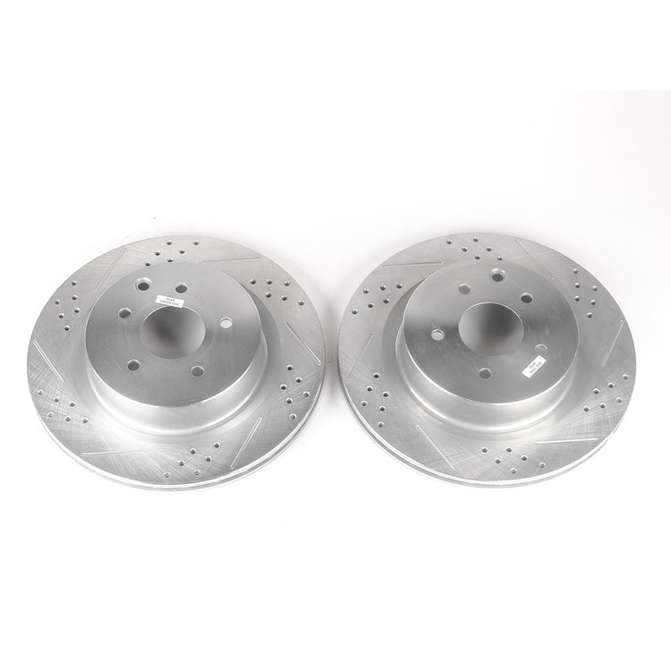 Power Stop Drilled And Slotted Brake Rotor