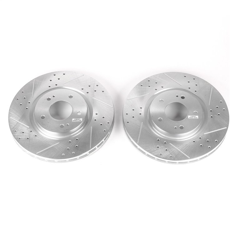 Power Stop Drilled And Slotted Brake Rotor