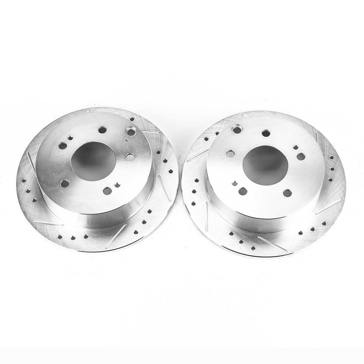 Power Stop Drilled And Slotted Brake Rotor