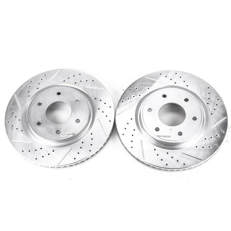 Power Stop Drilled And Slotted Brake Rotor