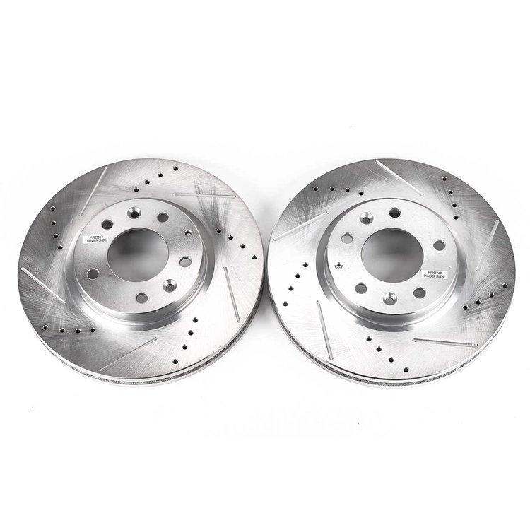Power Stop Drilled And Slotted Brake Rotor