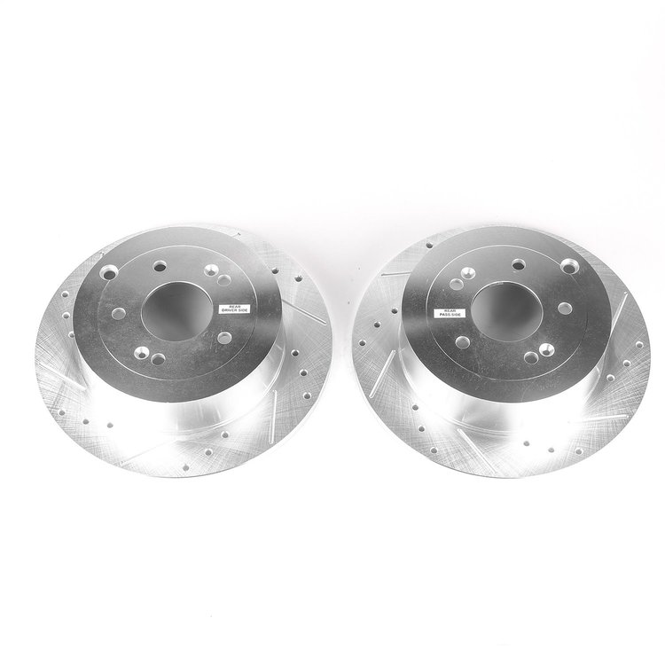Power Stop Drilled And Slotted Brake Rotor