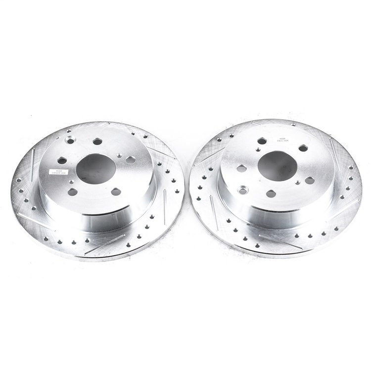 Power Stop Drilled And Slotted Brake Rotor