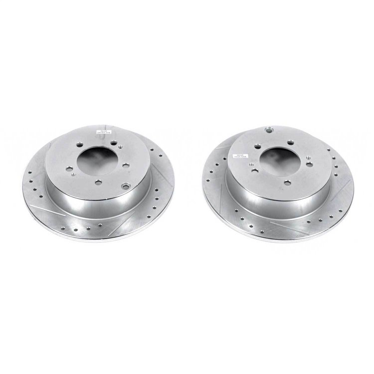 Power Stop Drilled And Slotted Brake Rotor