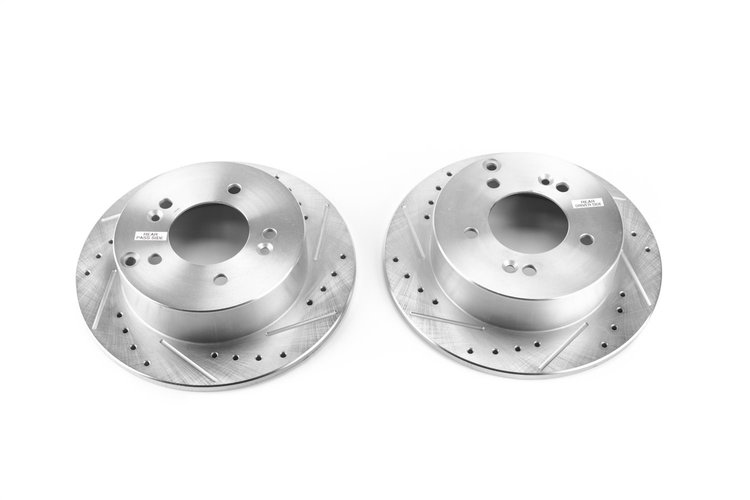 DRILLEDSLOTTED ROTOR PAIR