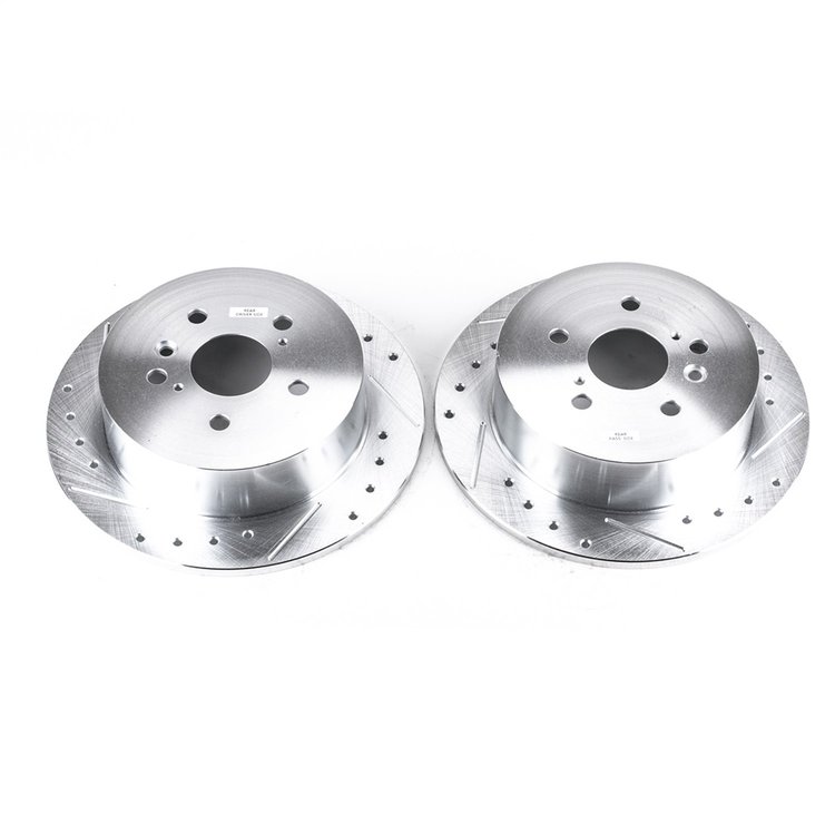 Power Stop Drilled And Slotted Brake Rotor