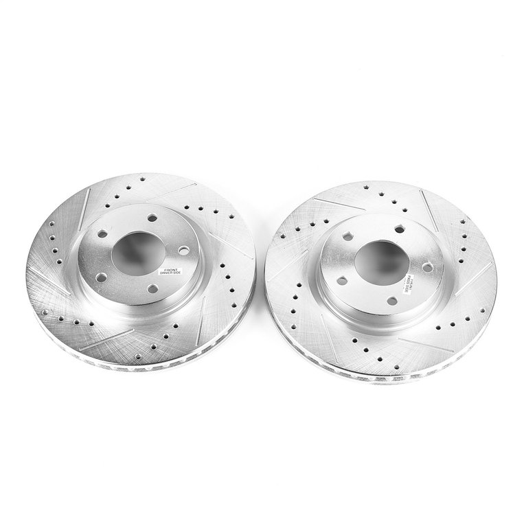 Power Stop Drilled And Slotted Brake Rotor
