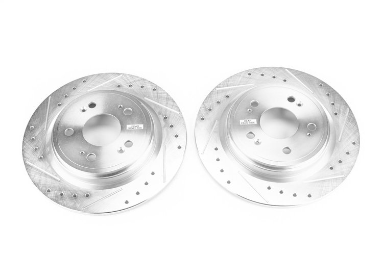 DRILLEDSLOTTED ROTOR PAIR