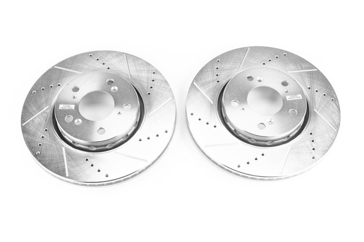 DRILLEDSLOTTED ROTOR PAIR