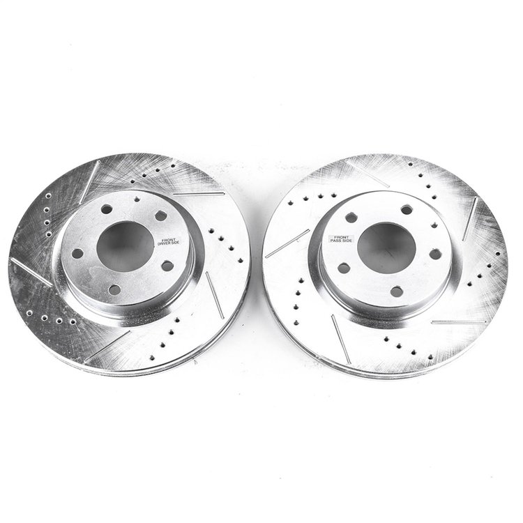 DRILLEDSLOTTED ROTOR PAIR
