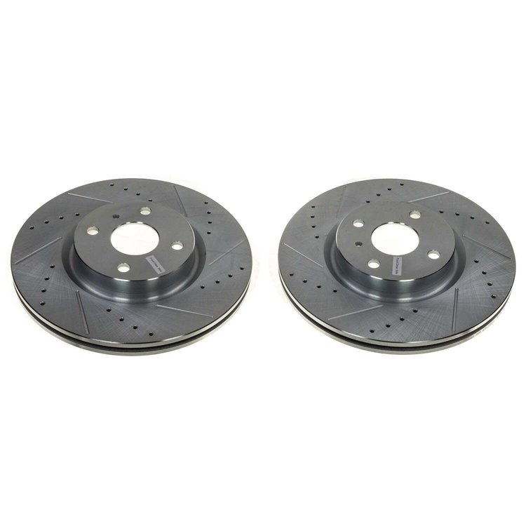 DRILLEDSLOTTED ROTOR PAIR