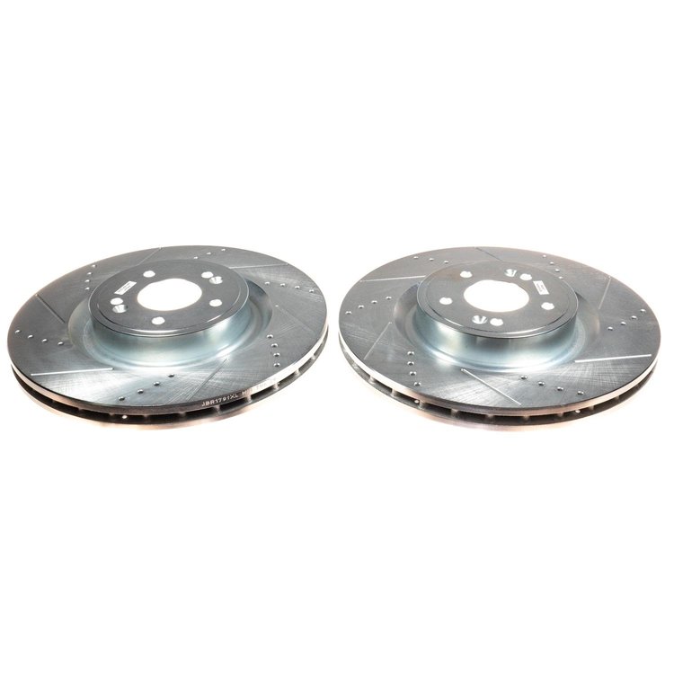 DRILLEDSLOTTED ROTOR PAIR