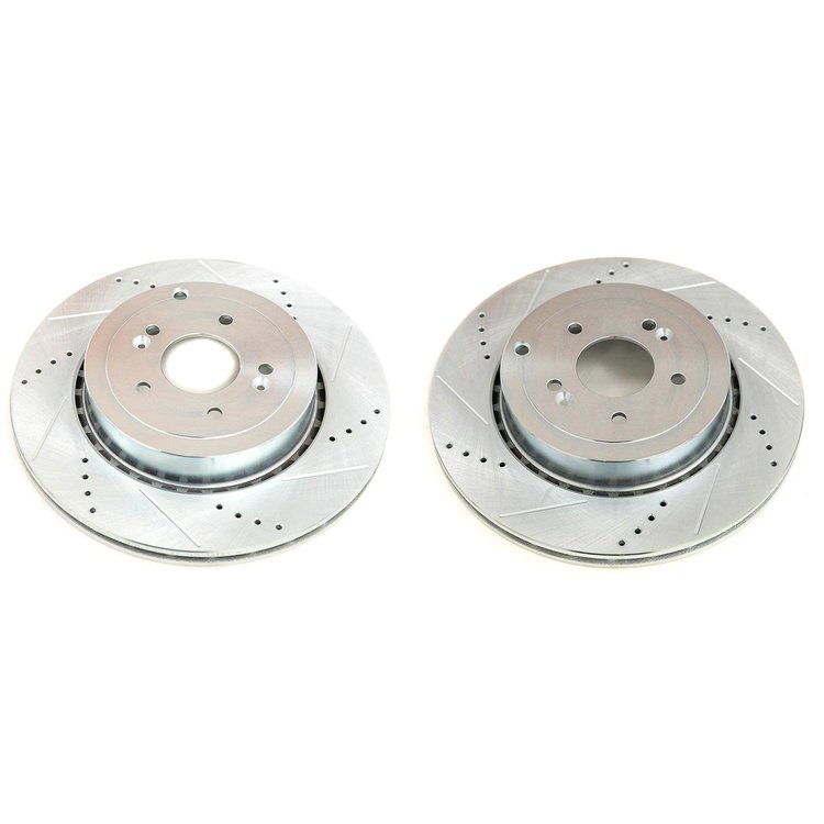 DRILLEDSLOTTED ROTOR PAIR
