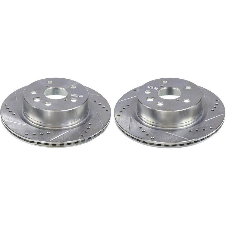 DRILLEDSLOTTED ROTOR PAIR