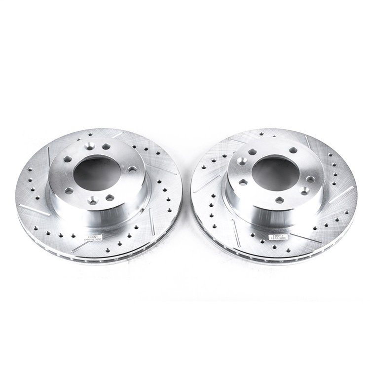 Power Stop Drilled And Slotted Brake Rotor
