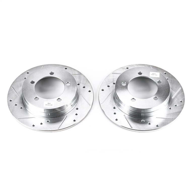 Power Stop Drilled And Slotted Brake Rotor