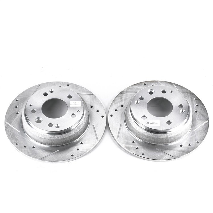 Power Stop Drilled And Slotted Brake Rotor