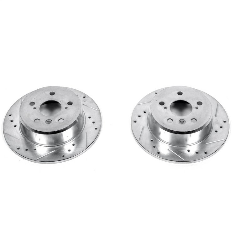 Power Stop Drilled And Slotted Brake Rotor
