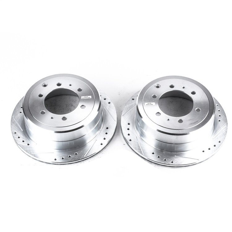 Power Stop Drilled And Slotted Brake Rotor