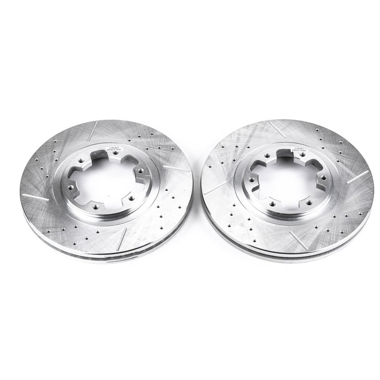 Power Stop Drilled And Slotted Brake Rotor