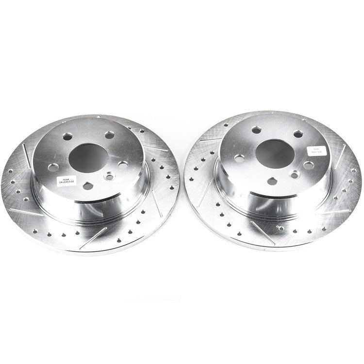 Power Stop Drilled And Slotted Brake Rotor
