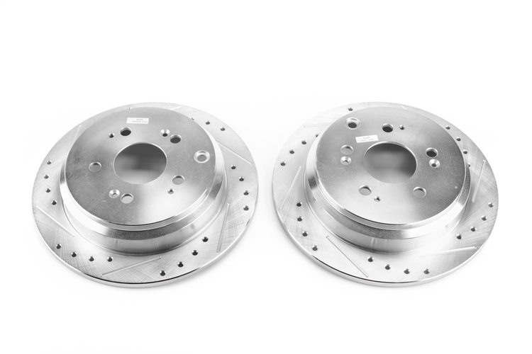Power Stop Drilled And Slotted Brake Rotor