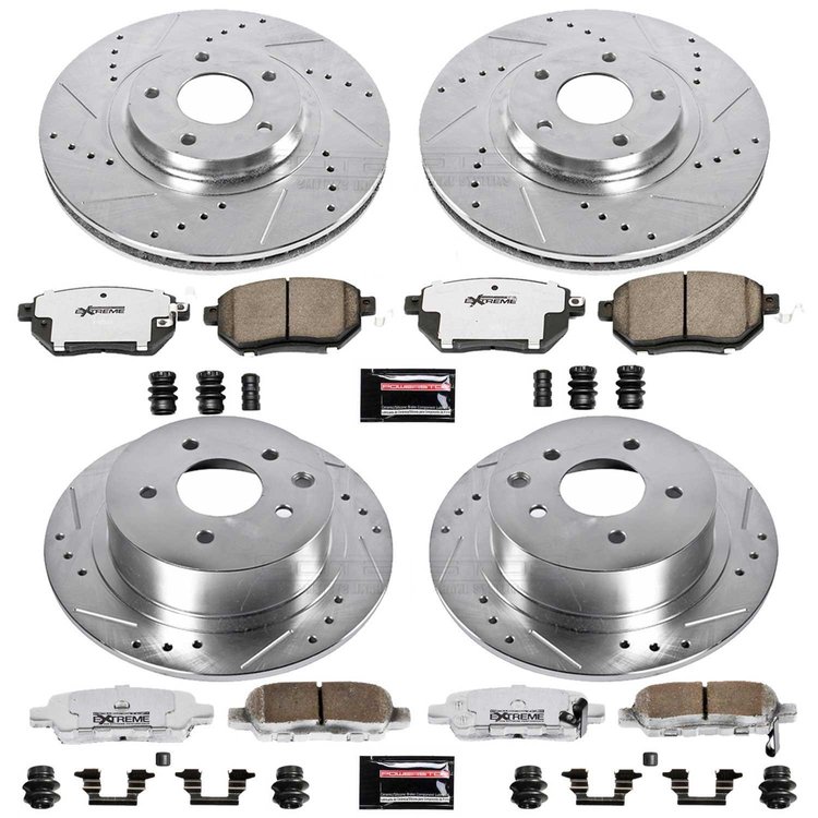 Z26 Brake Pads & Rotor Kit for Street