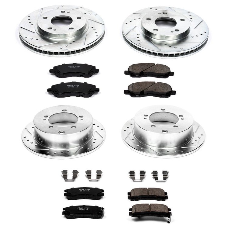 High Performance Brake Pads & Rotor Kit