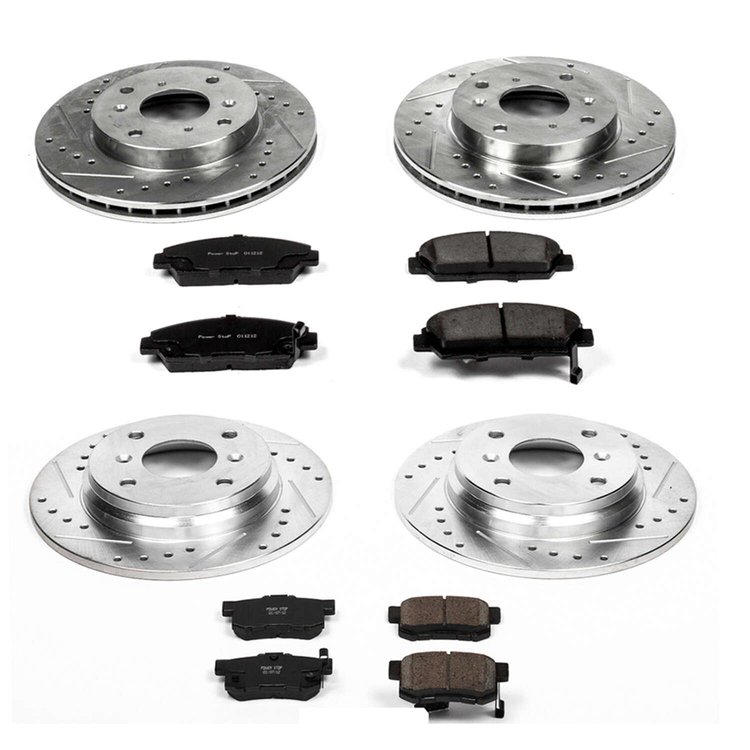 High Performance Brake Pads & Rotor Kit