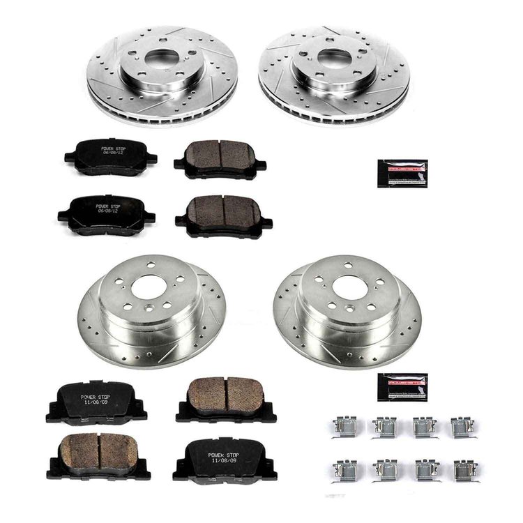 High Performance Brake Pads & Rotor Kit